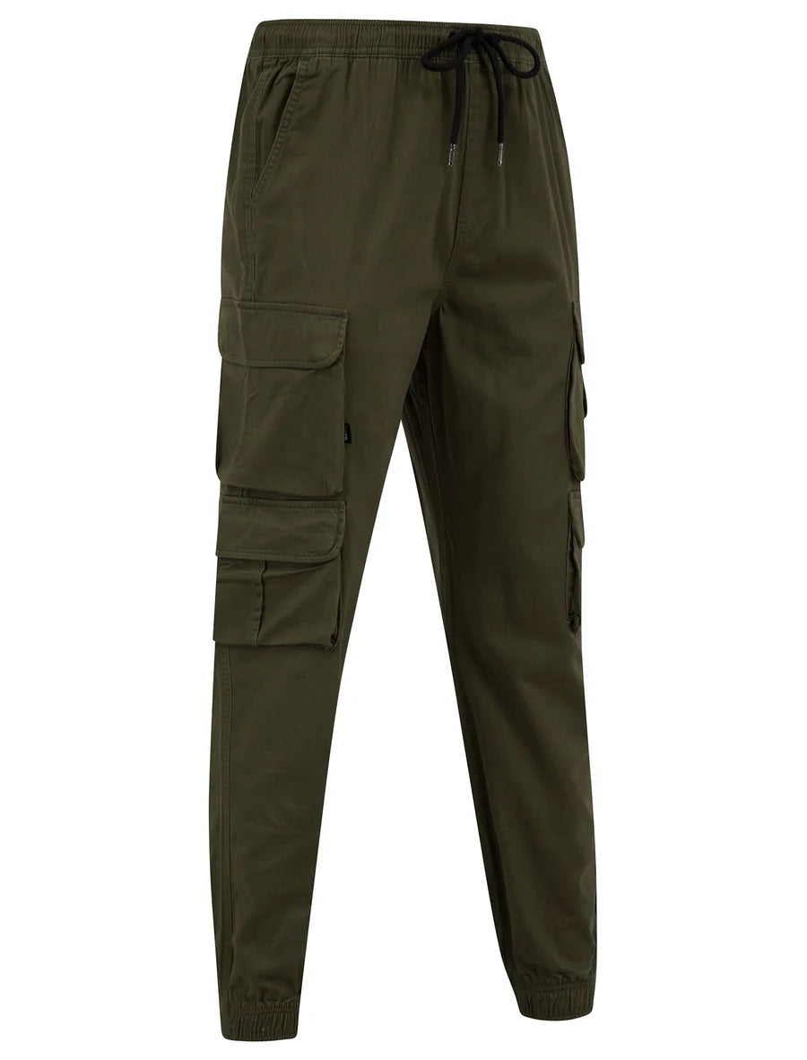 Pantalon cargo Tokyo Laundry 09 poches olive