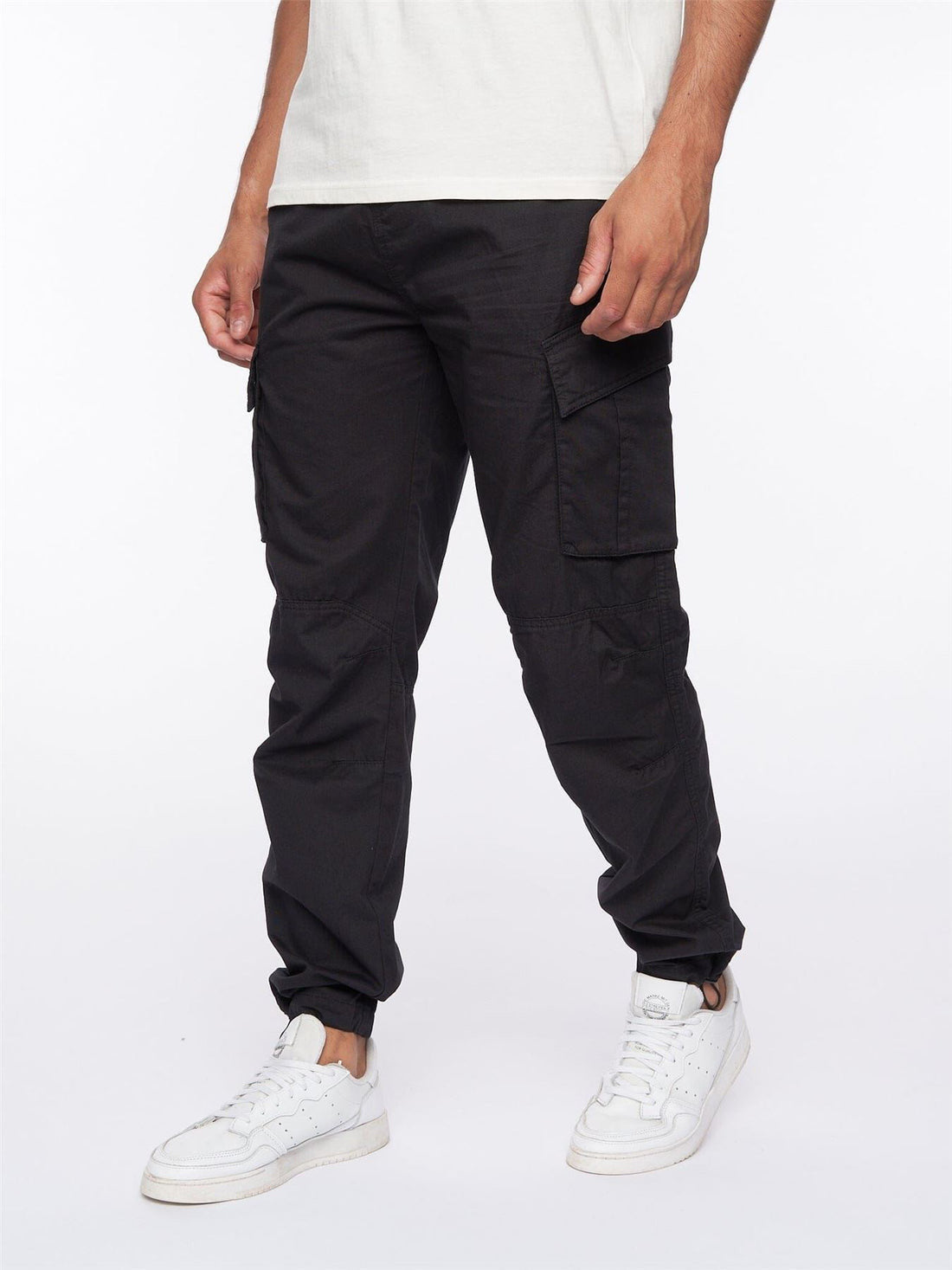 Pantalon cargo  CROSSHATCH ¨Sidemoore¨ noir