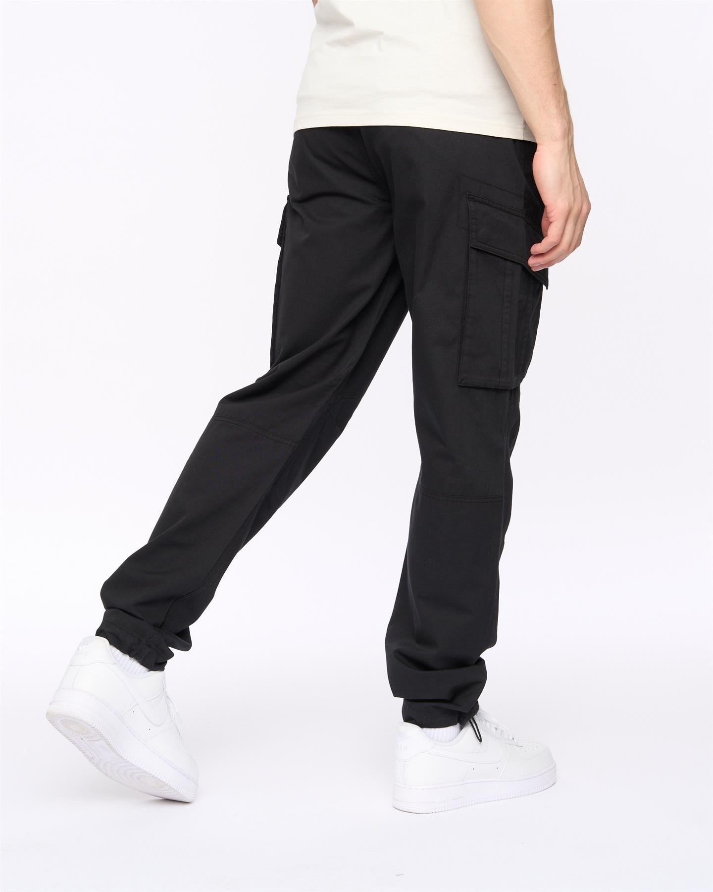 Pantalon cargo  CROSSHATCH ¨Sidemoore¨ noir
