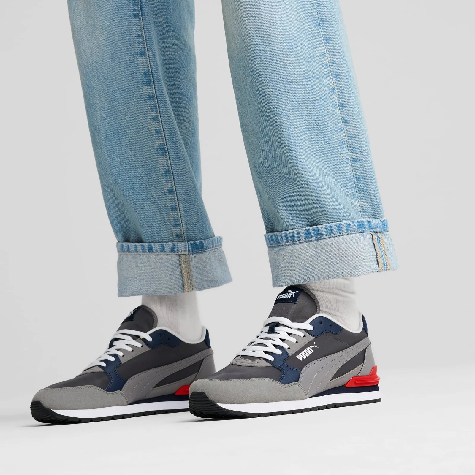 Sneakers Puma ST Runner v4 Grey-Red