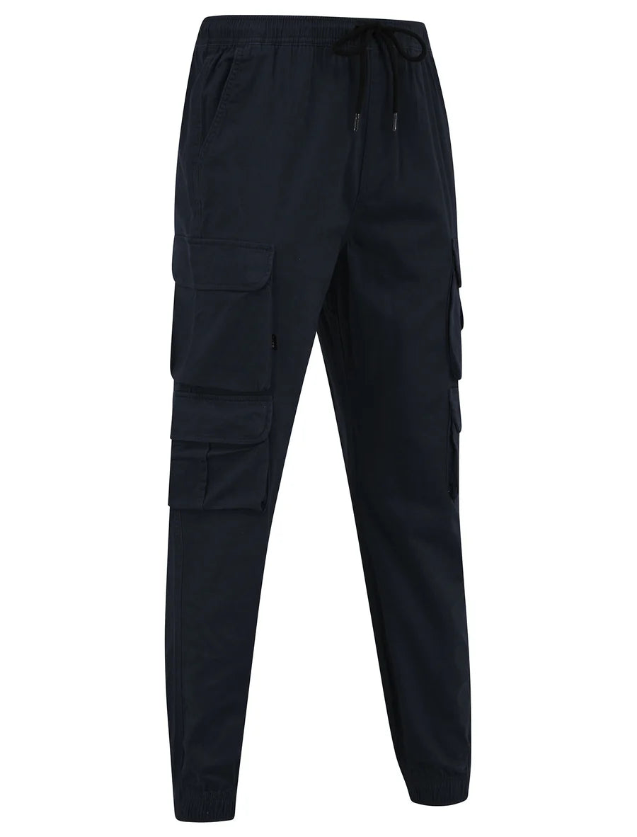 Pantalon cargo Tokyo Laundry 09 poches bleu nuit