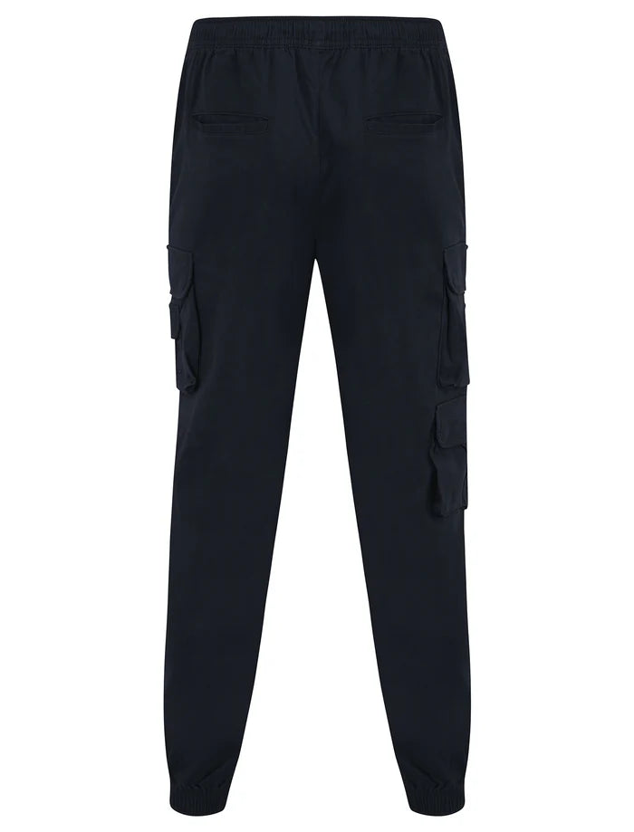 Pantalon cargo Tokyo Laundry 09 poches bleu nuit