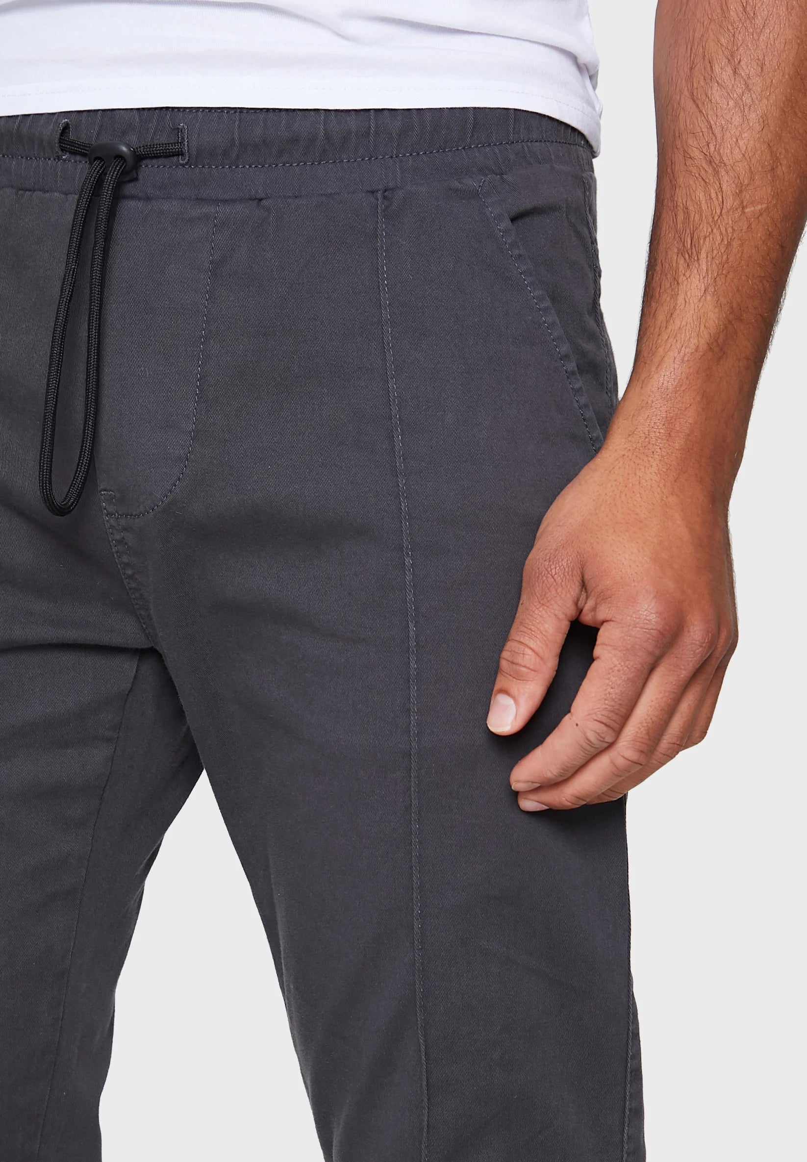 Threadbare HOSE METRO - Chino - Gris charbon