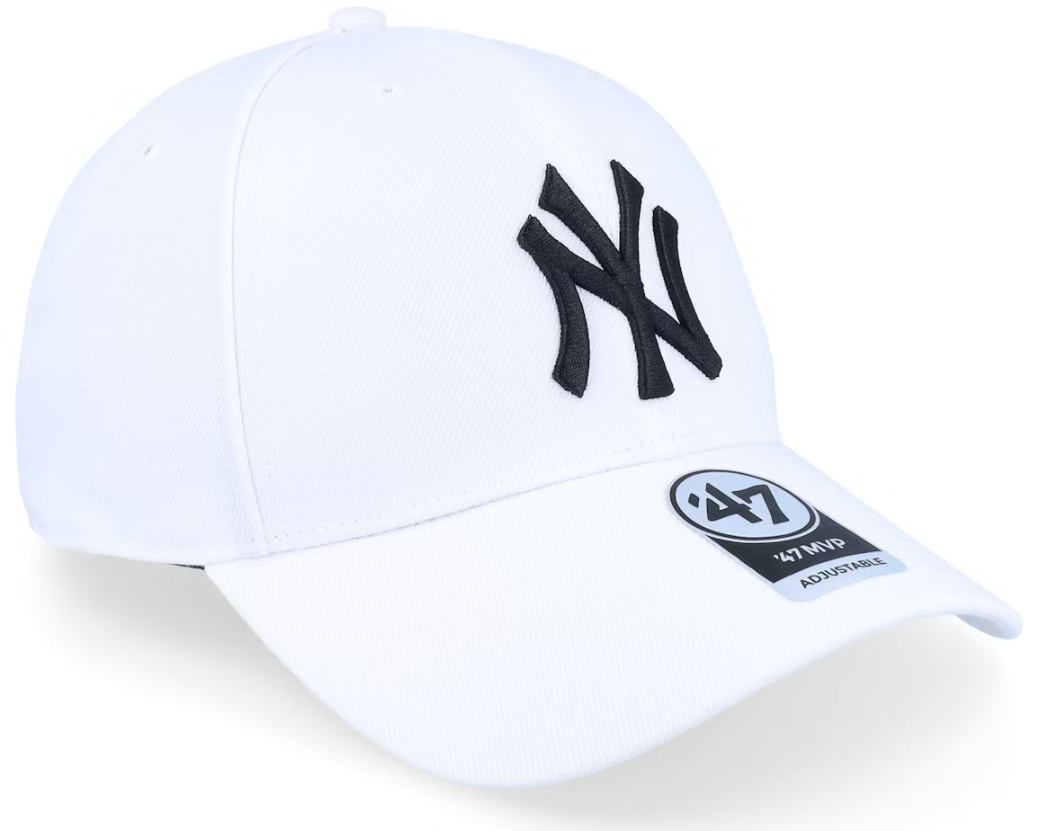 Casquette 47 Brand « New York Yankees MVP » White/Black Adjustable