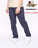 Pantalon cargo  CROSSHATCH ¨Sidemoore¨ Bleu nuit