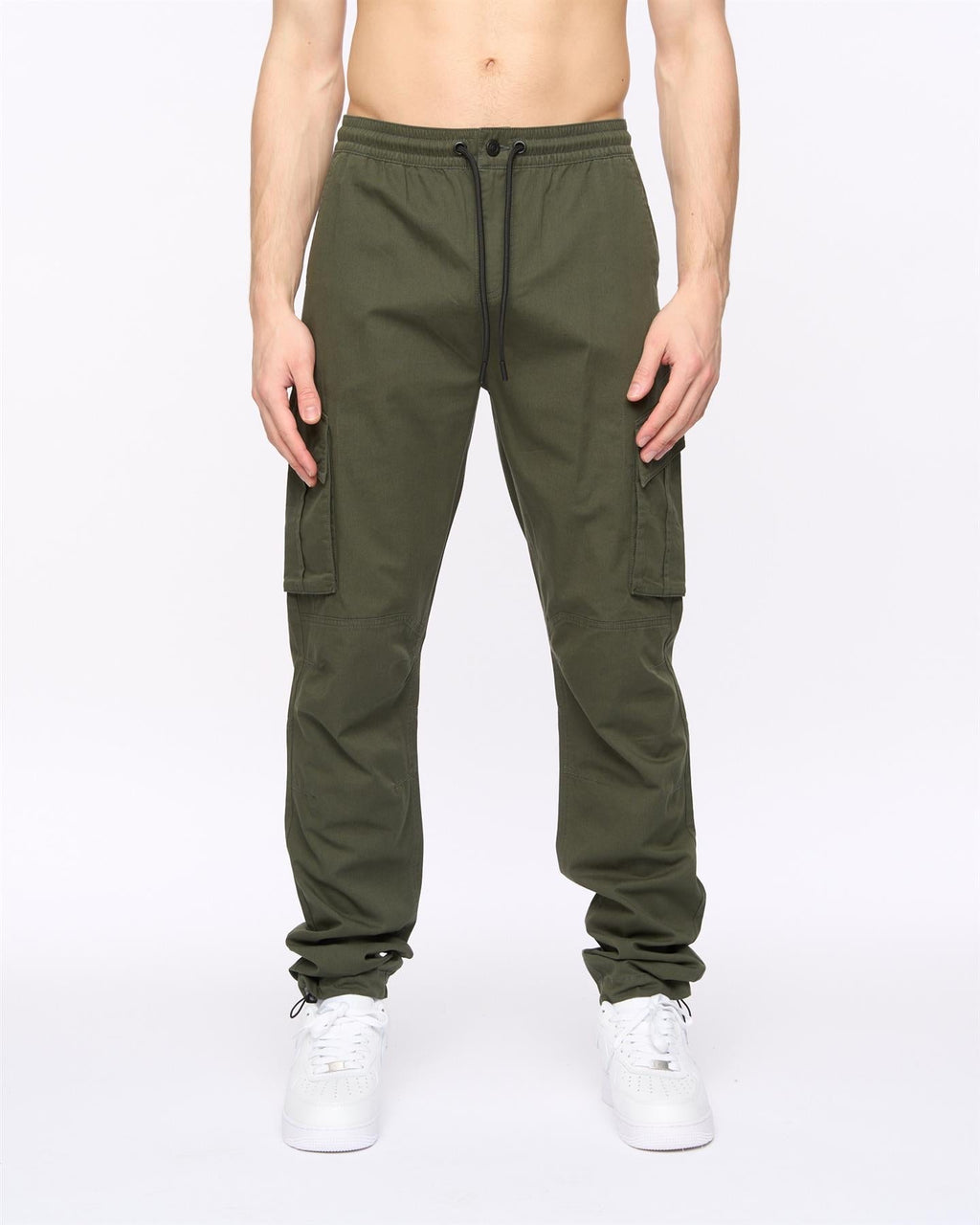 Pantalon cargo  CROSSHATCH ¨Sidemoore¨ olive