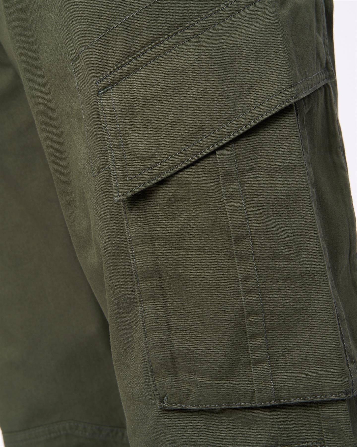 Pantalon cargo  CROSSHATCH ¨Sidemoore¨ olive