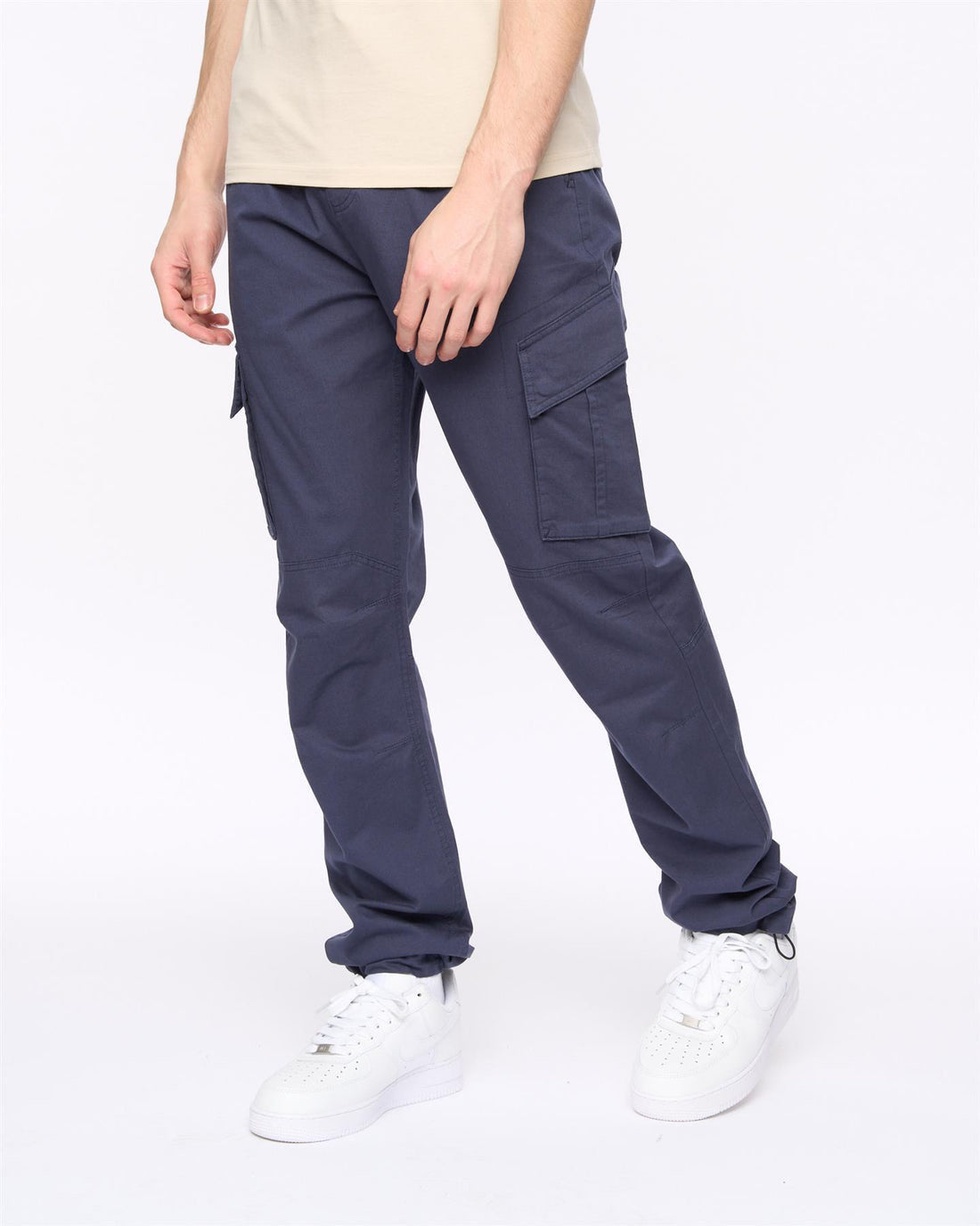 Pantalon cargo  CROSSHATCH ¨Sidemoore¨ Bleu nuit
