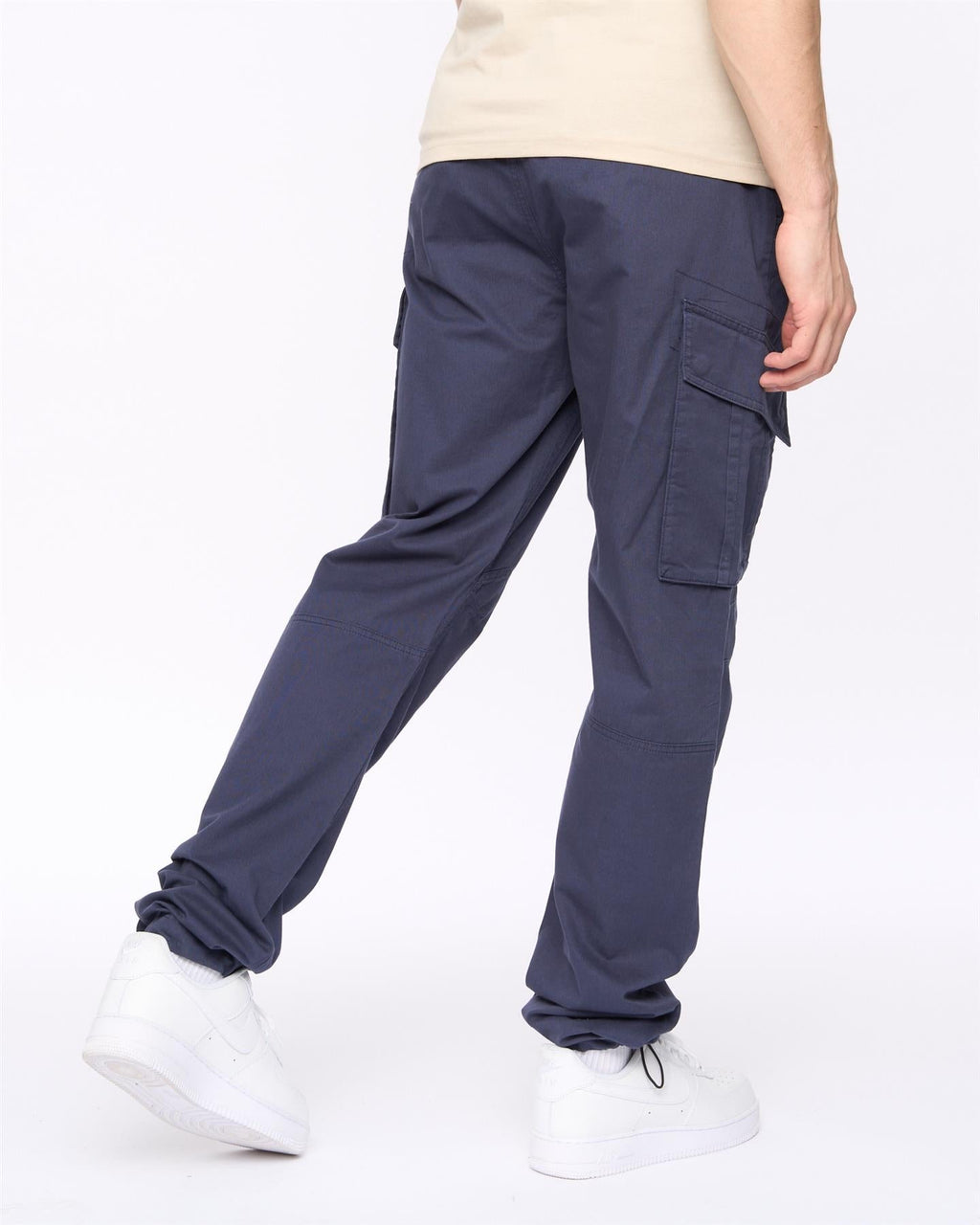 Pantalon cargo  CROSSHATCH ¨Sidemoore¨ Bleu nuit