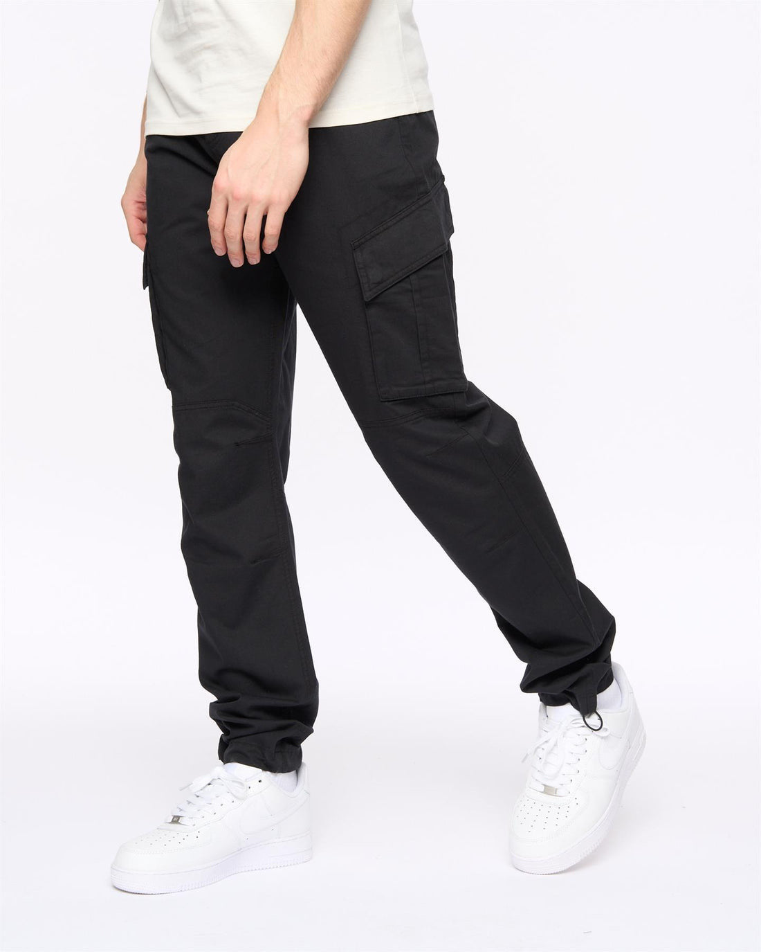 Pantalon cargo  CROSSHATCH ¨Sidemoore¨ noir