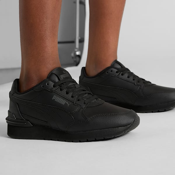 Sneakers ST Runner v4 cuir Black