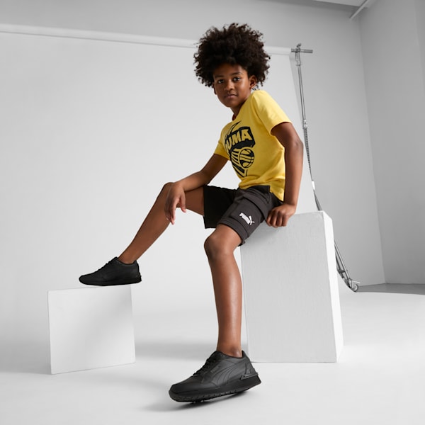 Sneakers ST Runner v4 cuir Black