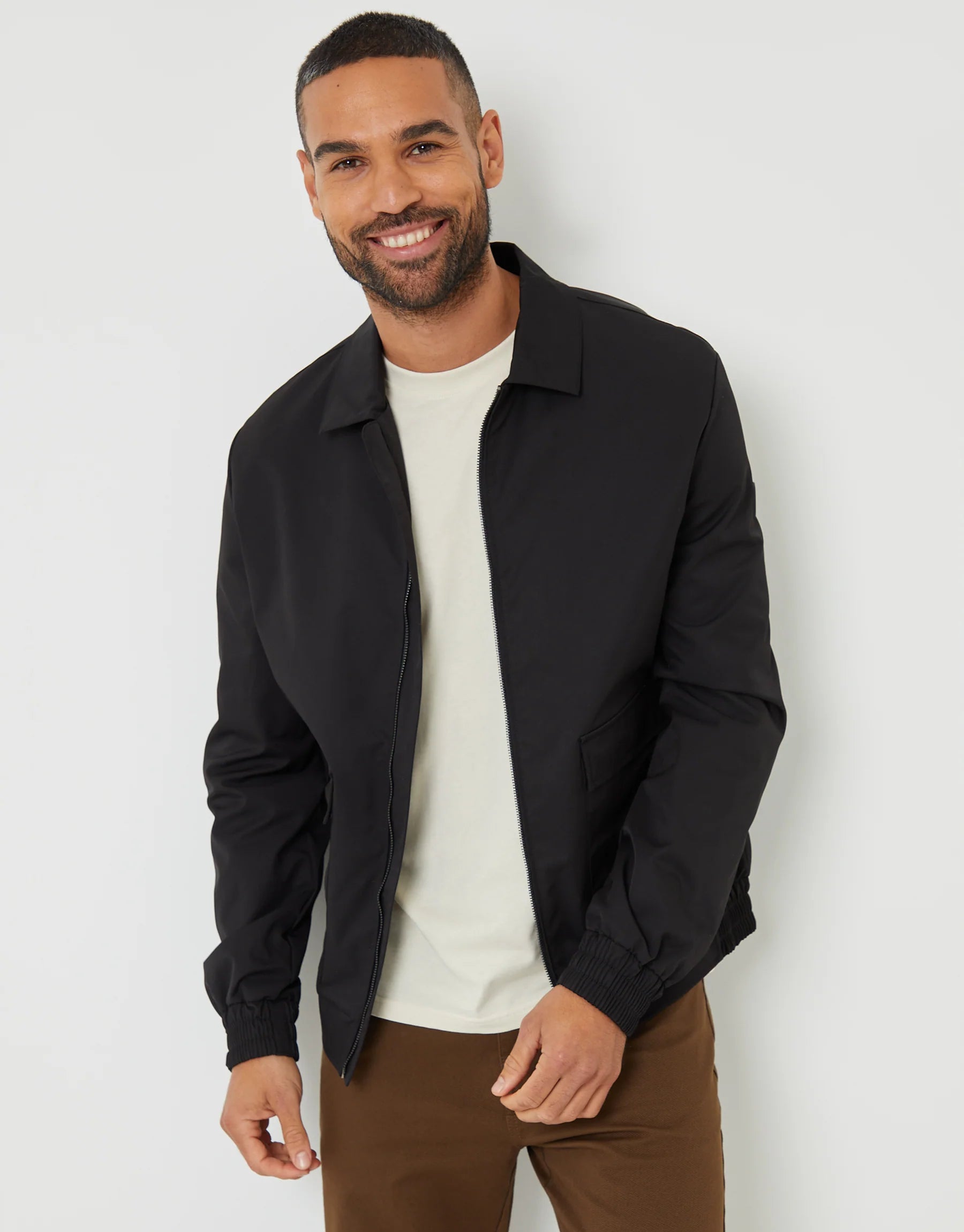 Threadbare SONTON - Blouson Bomber - noir