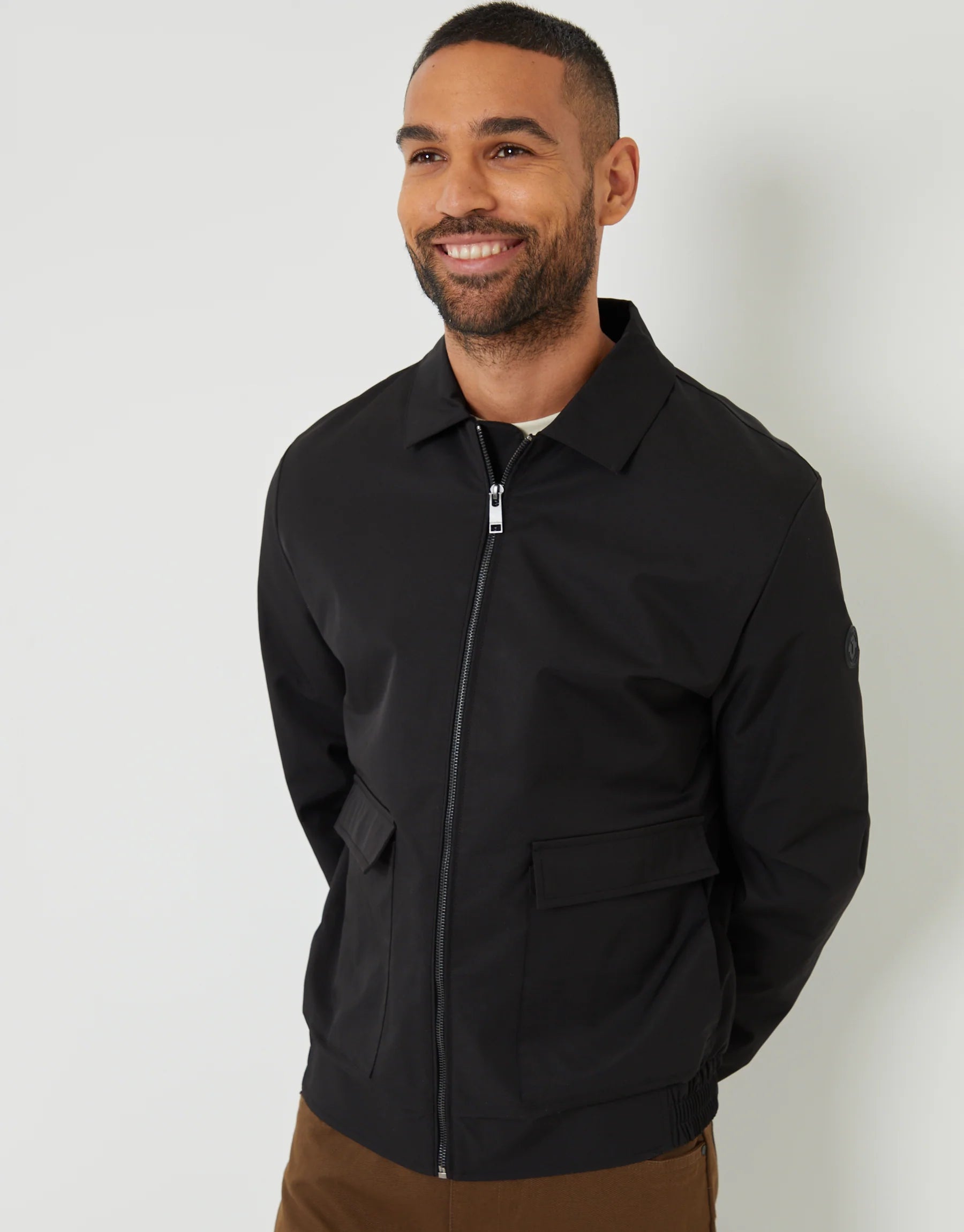 Threadbare SONTON - Blouson Bomber - noir