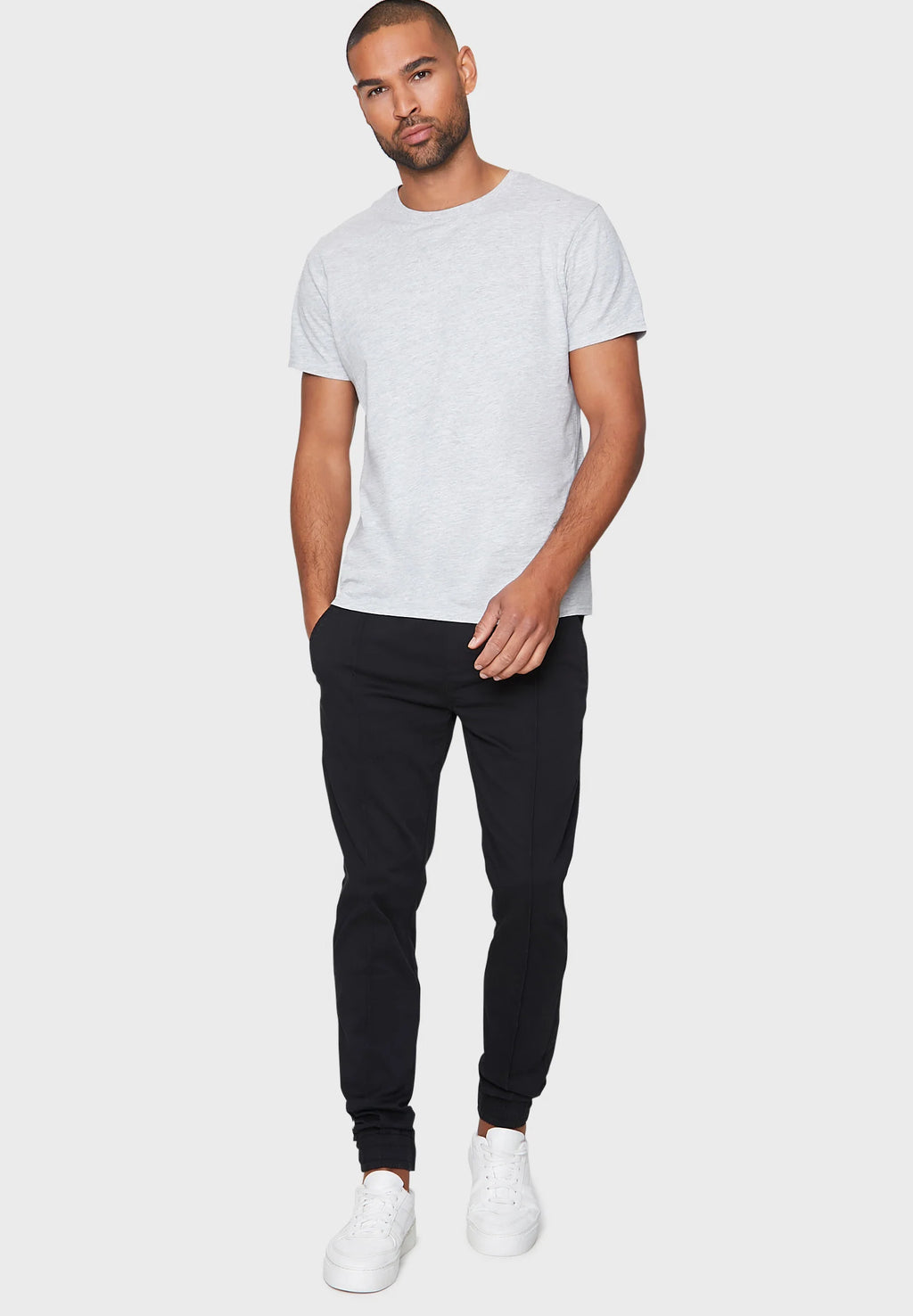 Threadbare HOSE METRO - Chino - Noir