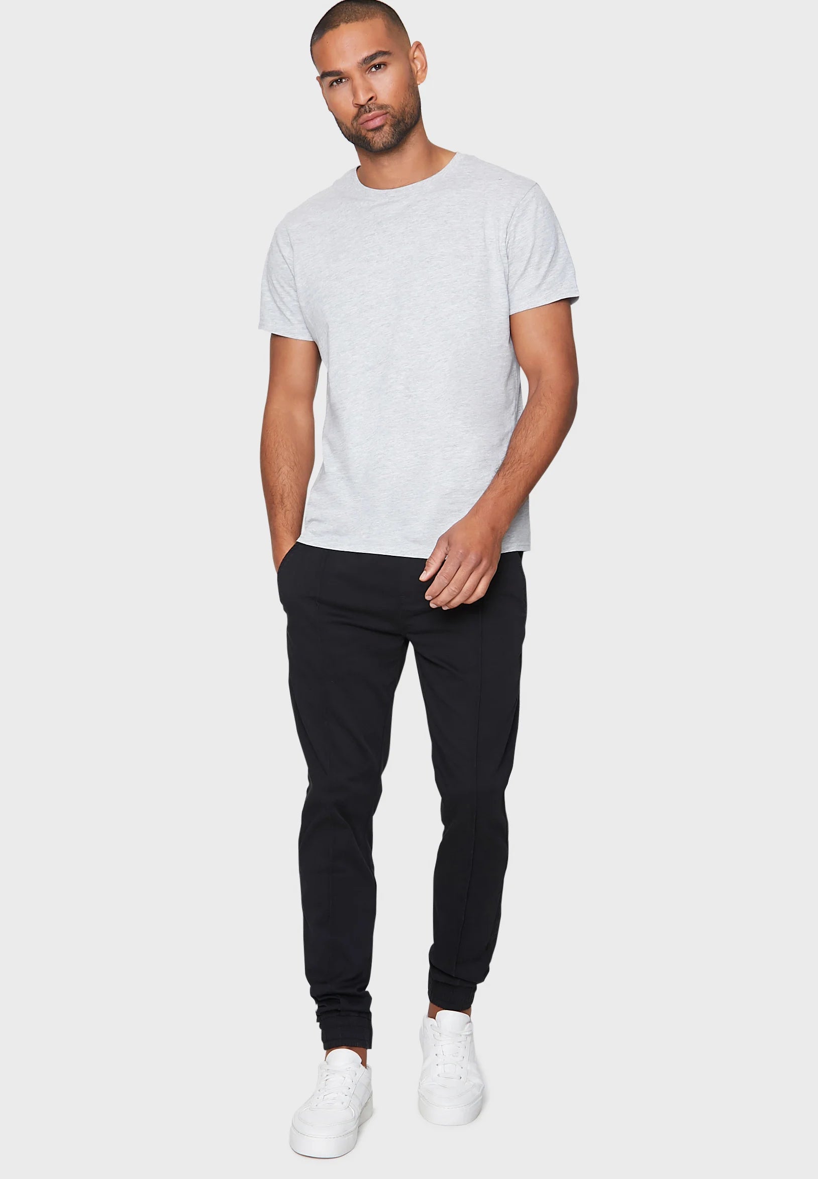 Threadbare HOSE METRO - Chino - Noir