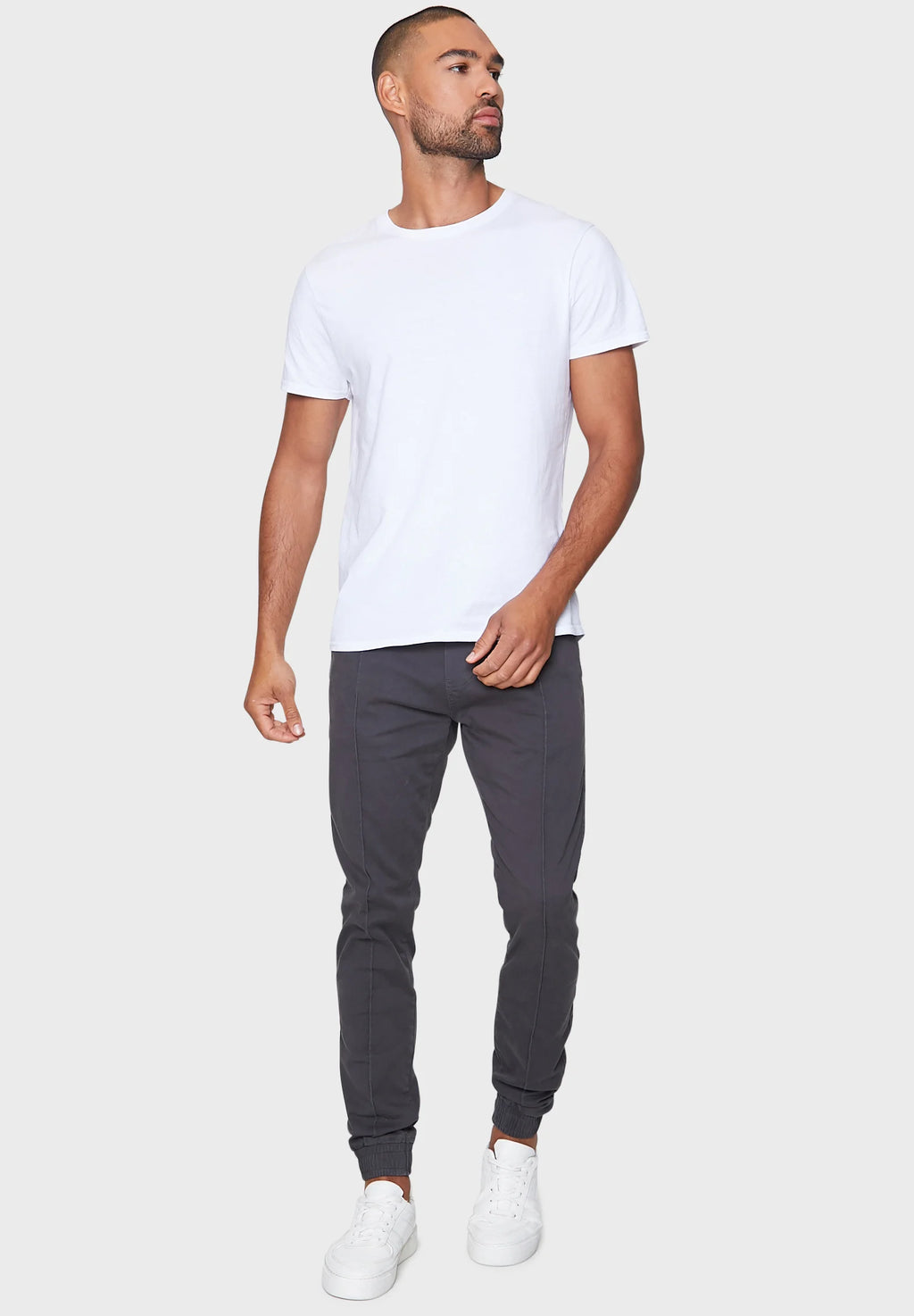 Threadbare HOSE METRO - Chino - Gris charbon