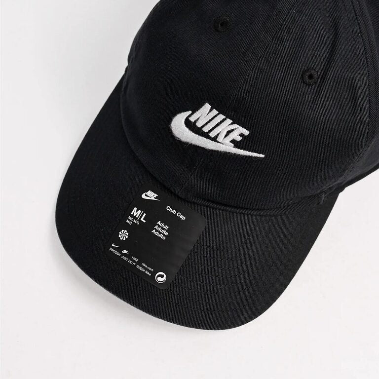 Casquette Nike Unstructured Future Wash Club Noir