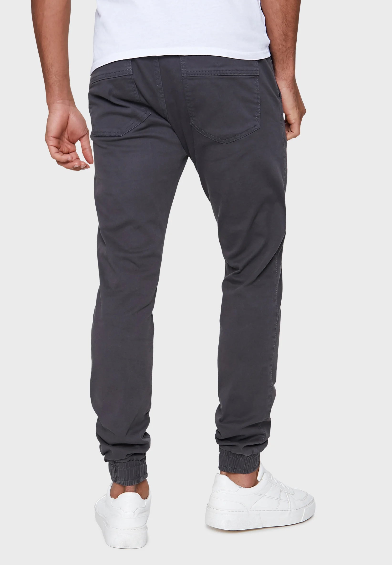 Threadbare HOSE METRO - Chino - Gris charbon